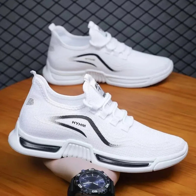 Men’s Trendy Sports Shoes – Breathable Running Sneakers, Lightweight Non-Slip Casual Trainers