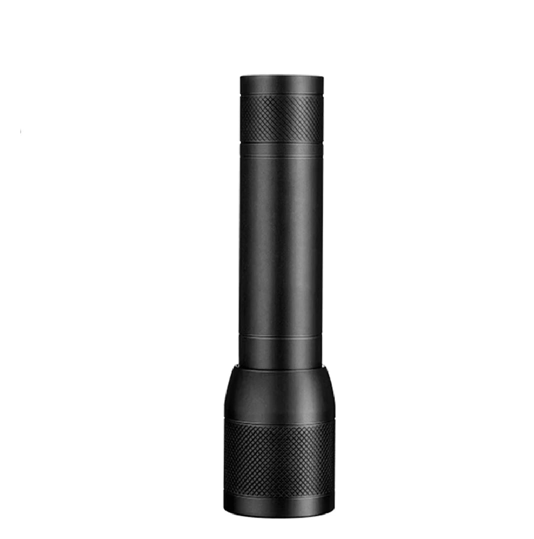 Aluminum LED Flashlight – Rechargeable, Telescopic Zoom