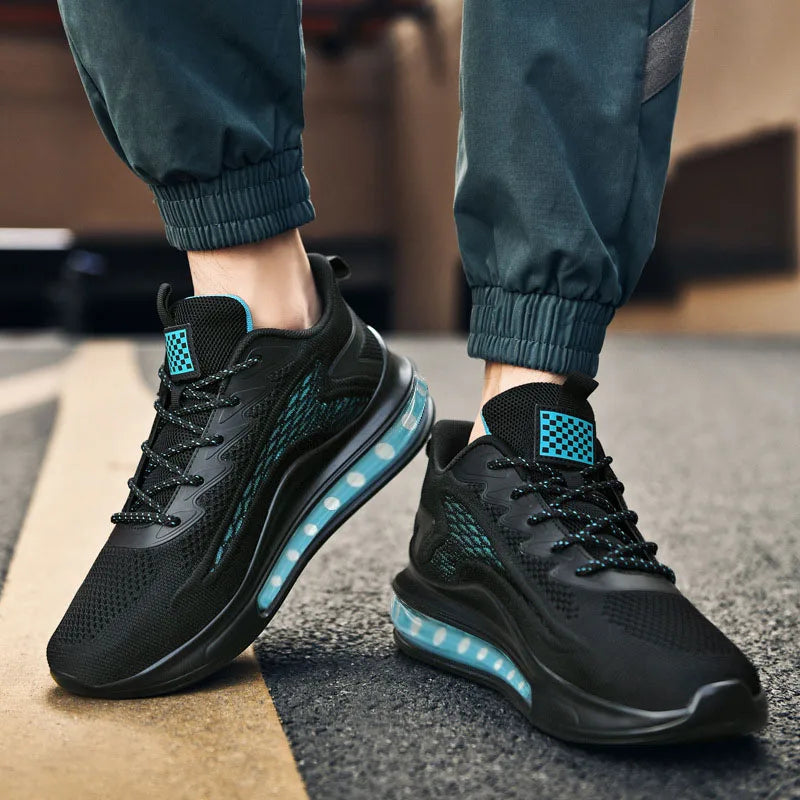 Men’s Casual Running Shoes – Breathable Soft Sneakers for Spring & Autumn | Lightweight Outdoor Walking Shoes
