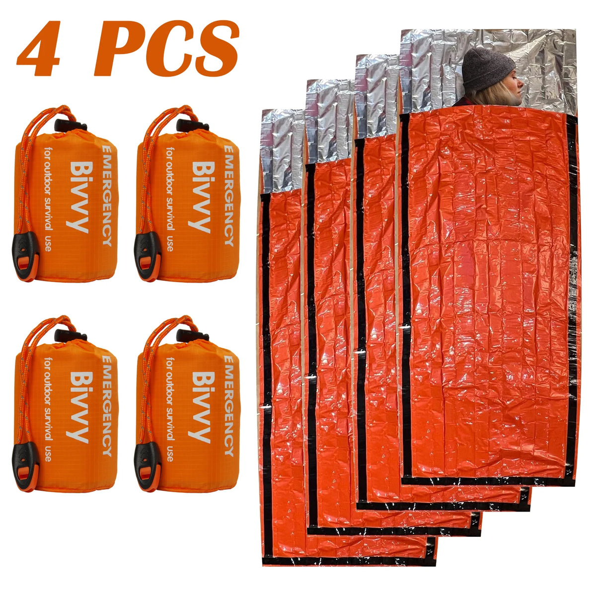 Emergency Bivy Sack – Ultralight Thermal Survival Sleeping Bag
