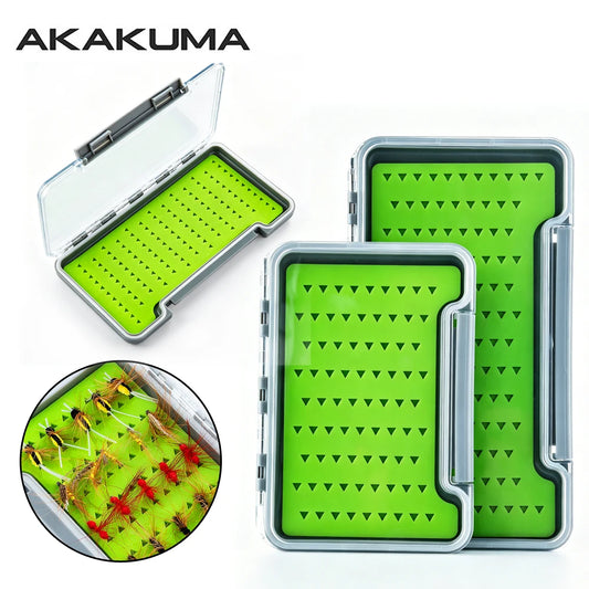 akakuma Clear Lid EVA Foam Fly Box