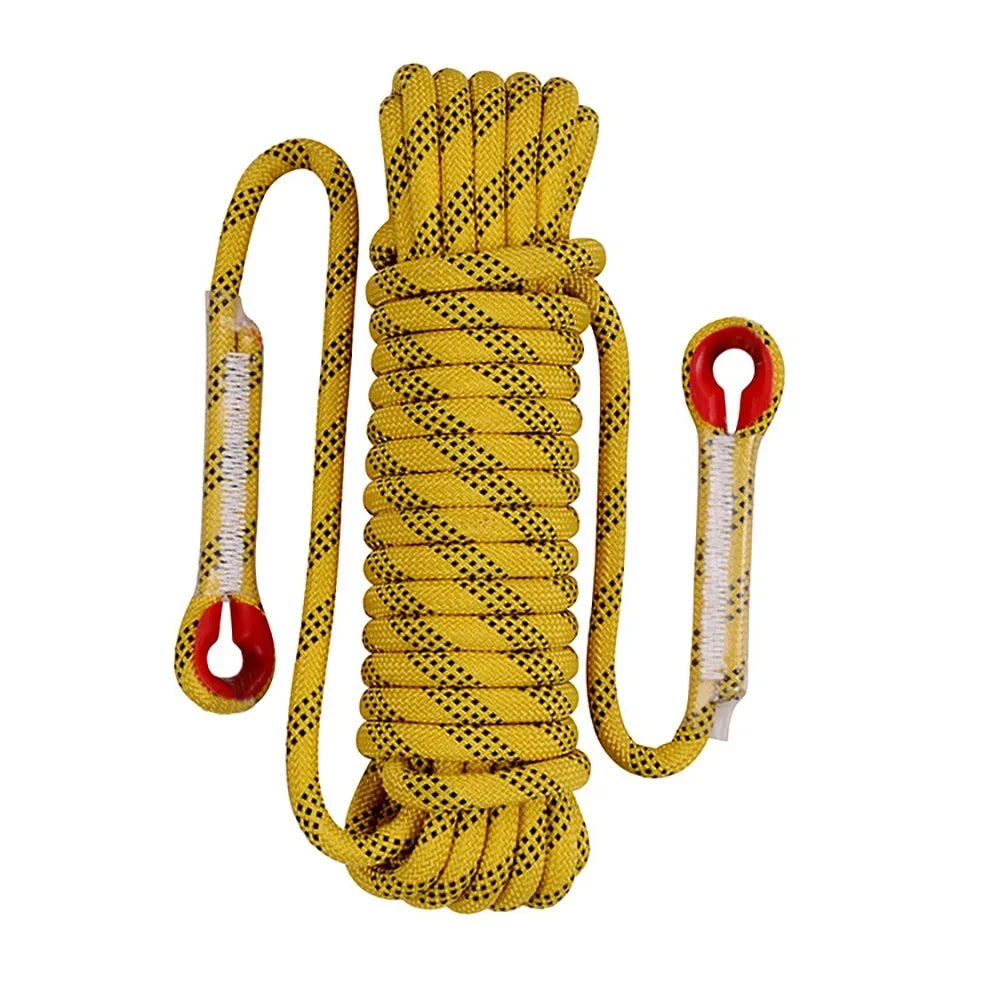 8mm Safety Life Rope Climbing Rope Static Rock Mountaineering Rope Outdoor Survival Fire Escape Car Rescue 10m 20m 30m 40m