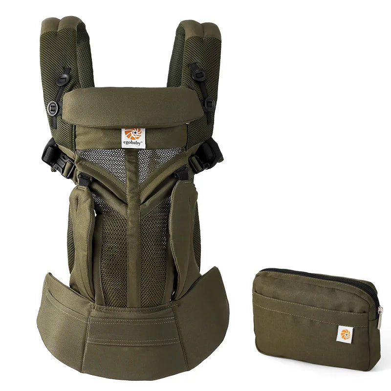 Baby Carrier 4 In 1 Ergonomic Kangaroo Design Sling for 0-36 Months Newborn Infants from 3.2KG to 20KG