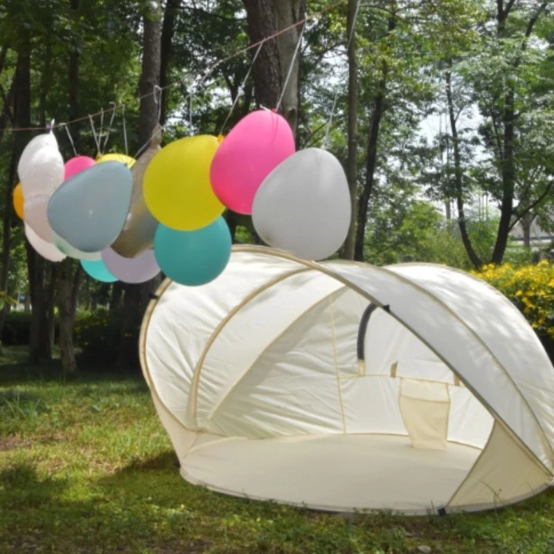 1pc 2-3 person tent outdoor camping portable sunshade quick throwing tent garden courtyard game house travel supplies