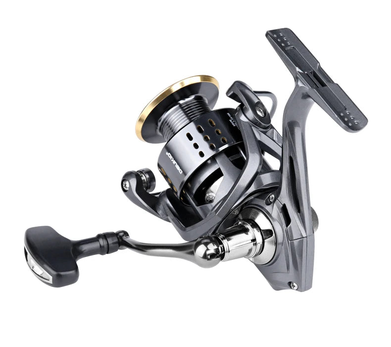 DEUKIO Spinning Fishing Reel 2000-7000 Series 15KG Max Drag Ultralight Saltwater Surf Fishing Lure Reel