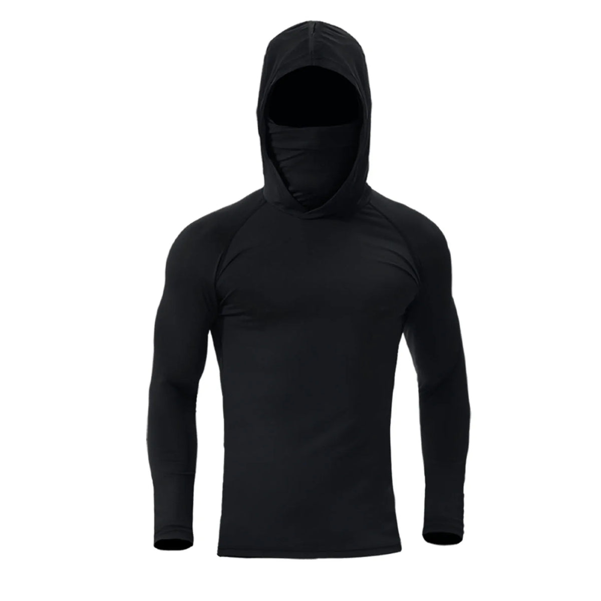 BOISHO UPF 50+ Fishing Hoodie with Face Mask