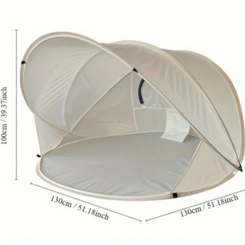 1pc 2-3 person tent outdoor camping portable sunshade quick throwing tent garden courtyard game house travel supplies