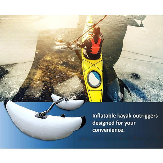 Kayak Inflatable Balance Float – Stabilizer System for Canoes, Fishing & Drifting Boats
