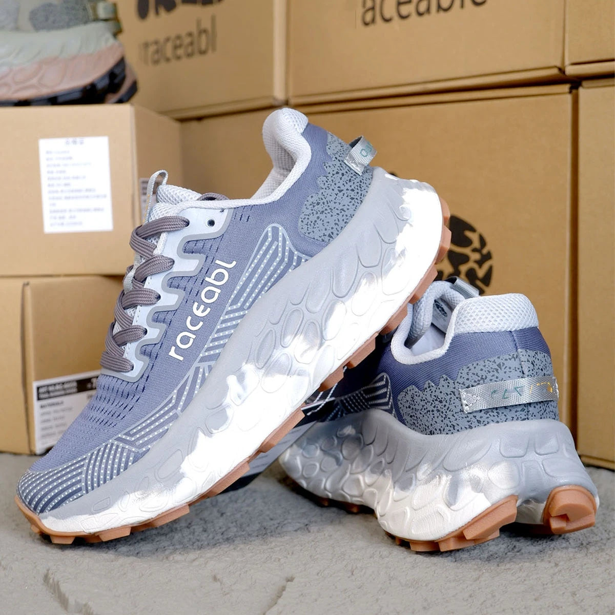 High-End Men’s Breathable Outdoor Hiking & Running Sneakers – Lightweight Mountain Climbing Shoes