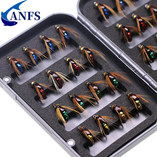 ANFS Nymph, Scud and Worm Fly Kit (4/8/32 Pack)