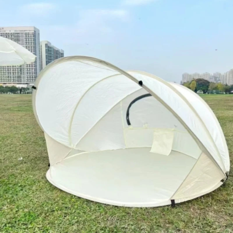 1pc 2-3 person tent outdoor camping portable sunshade quick throwing tent garden courtyard game house travel supplies