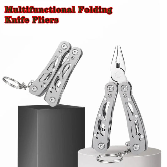 Multi-tool Pliers Outdoor Combination Knife Pliers Stainless Steel Folding Portable Multi-purpose Camping Survival Pliers Tools