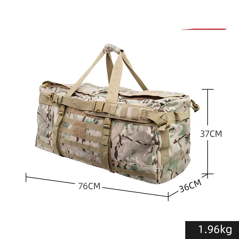 106L Camping Backpack Outdoor Hiking Luggage Bag Large Tactical Bags for Men's Travel Mountaineering Trip Utility Sport Handbag