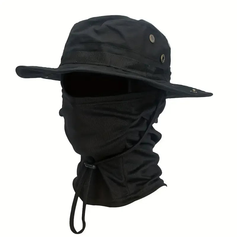 Camo Boonie Hat with Balaclava