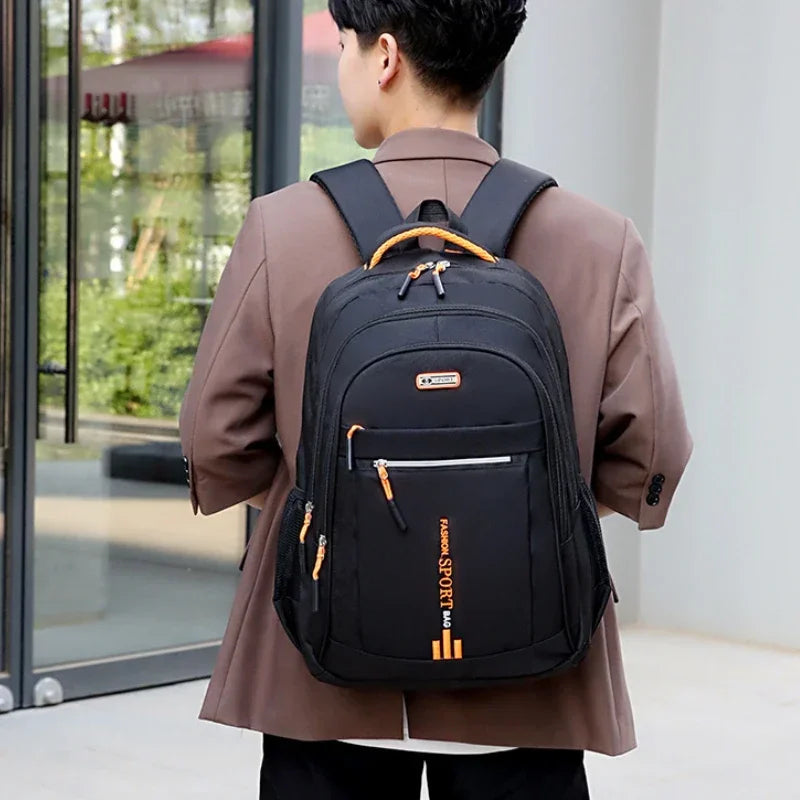 Men's Backpacks Oxford Waterproof Rucksack Business Computer Bag Casual Travel Backpacks Senior High School Student Schoolbag 가방