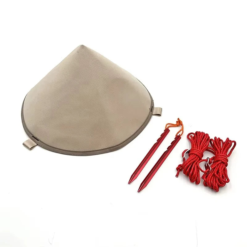 Generic Tent Tarp Connection Adapter Durable Tent Hat Outdoor Awning Canopy Shelter Guy Rope Tent Accessories