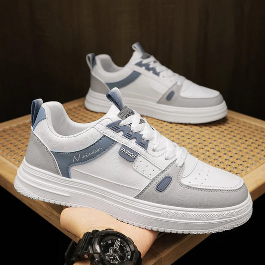 2025 Men’s Sneakers – Spring & Autumn Outdoor Sport Shoes, Fashion Vulcanized Casual Flats