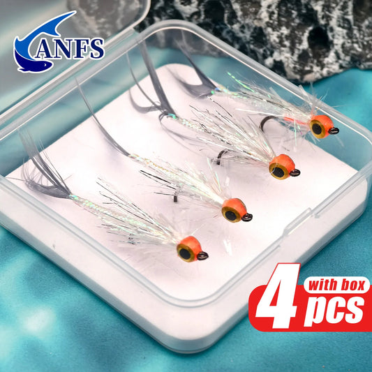 ANFS Fly Fishing Flies Kit with Fly Box