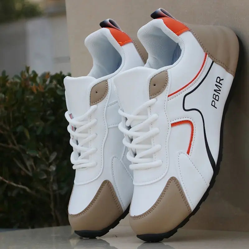 2025 Men’s Outdoor Jogging Sneakers – Breathable Retro Running Shoes for Gym, Training & Casual Wear