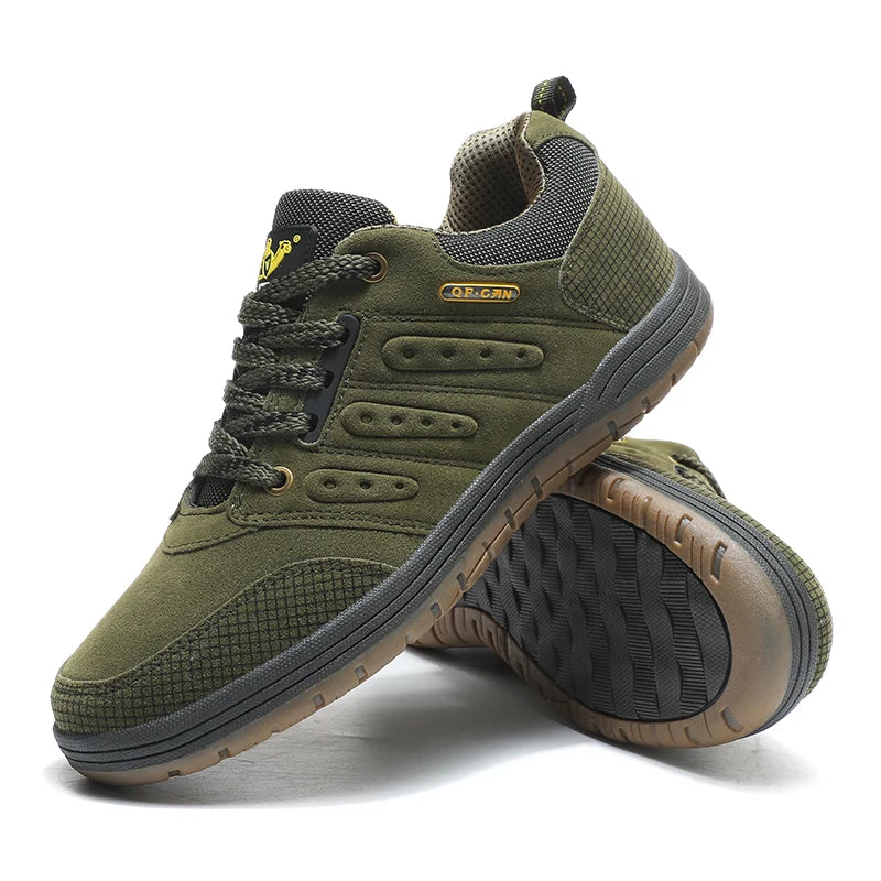 Men’s Durable Hiking Shoes – High Traction Trail Sneakers for Trekking & Outdoor Adventures