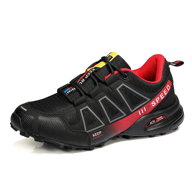 Waterproof Hiking Shoes – Men’s Outdoor Trainers, Climbing & Trekking Sneakers, Anti-Slip Tactical Footwear
