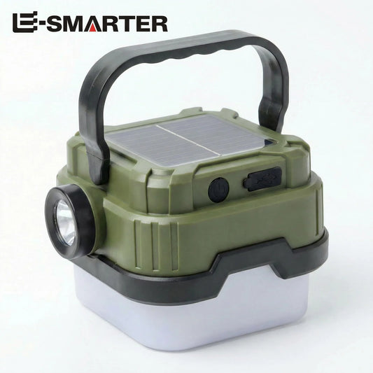 Solar Powered Camping Lantern with Ultra Long Battery Life for Outdoor Tent Emergency Lighting Home Use