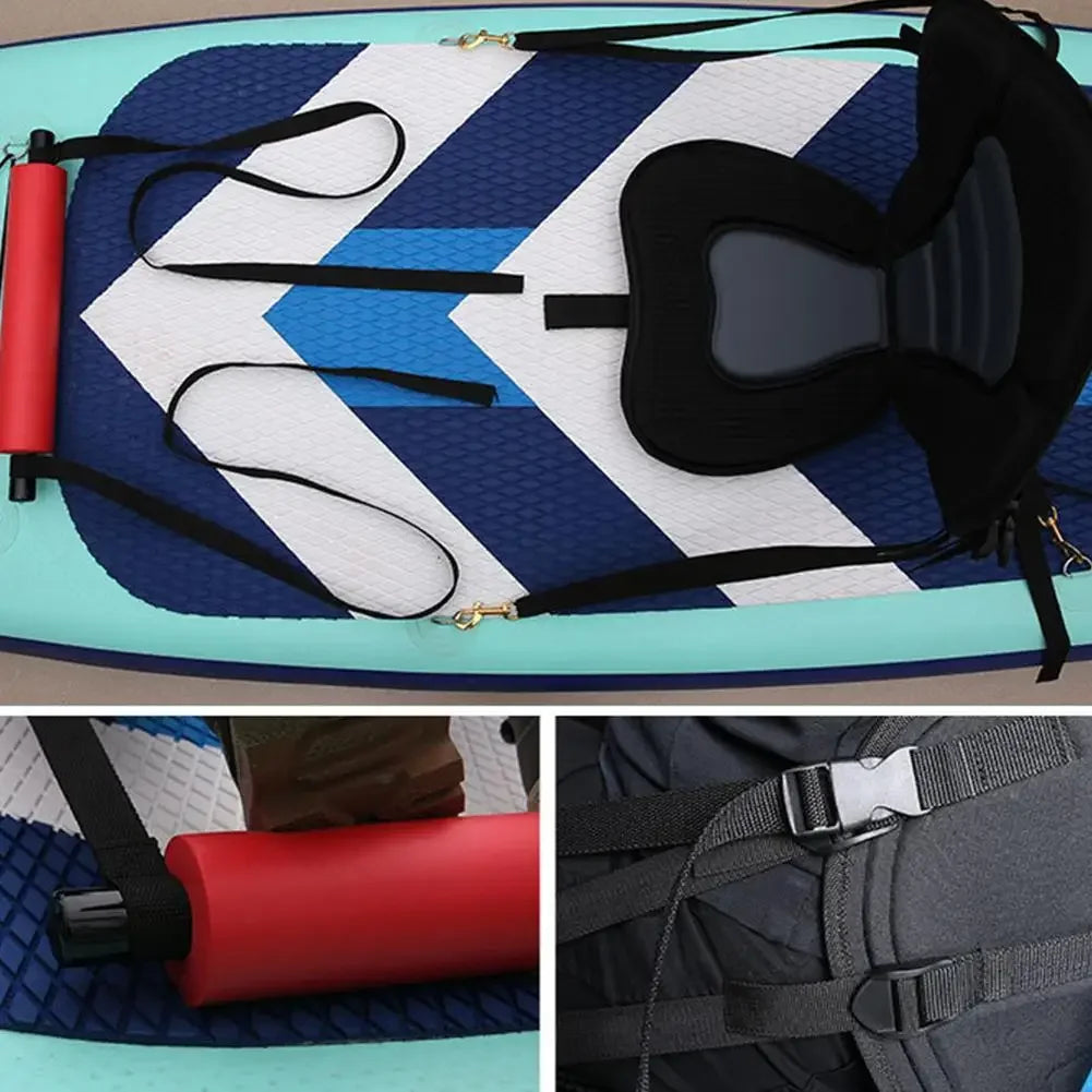 Inflatable Boat & Kayak Pedal Seat – Adjustable Cushion Foot Pedal for Paddle Boards, Rowing & Outdoor Water Sports