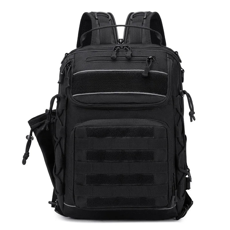 New outdoor mountaineering bag men's hiking large capacity backpack camouflage tactical bag multi-function sports bag backpack