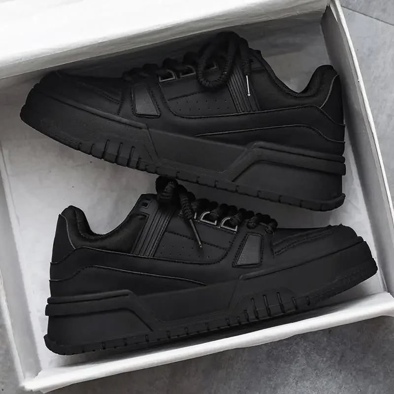 Men’s Jogging Sneakers – Breathable Running Shoes, Outdoor Fashion Platform Trainers