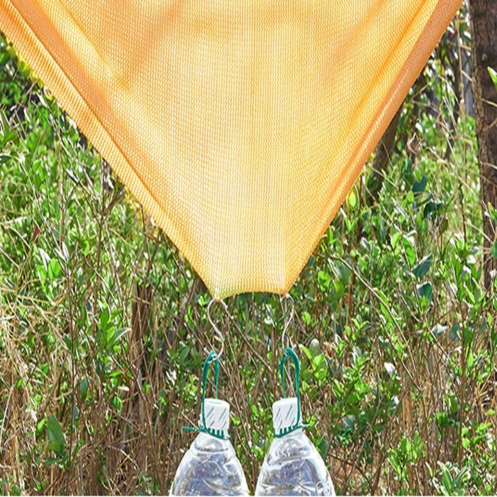 New Outdoor Garden Sunshade Net for Camping Pergola Carport Balcony Sunscreen Breathable Cooling Rectangle Pool Sunshade Sail