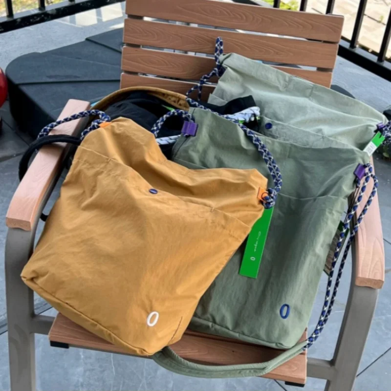 Mountain Utility Crossbody - Couples' Unisex, Wrinkled, Light, Water-Resistant, Multi-Pocket, Hiking/Daily, Retro Cool