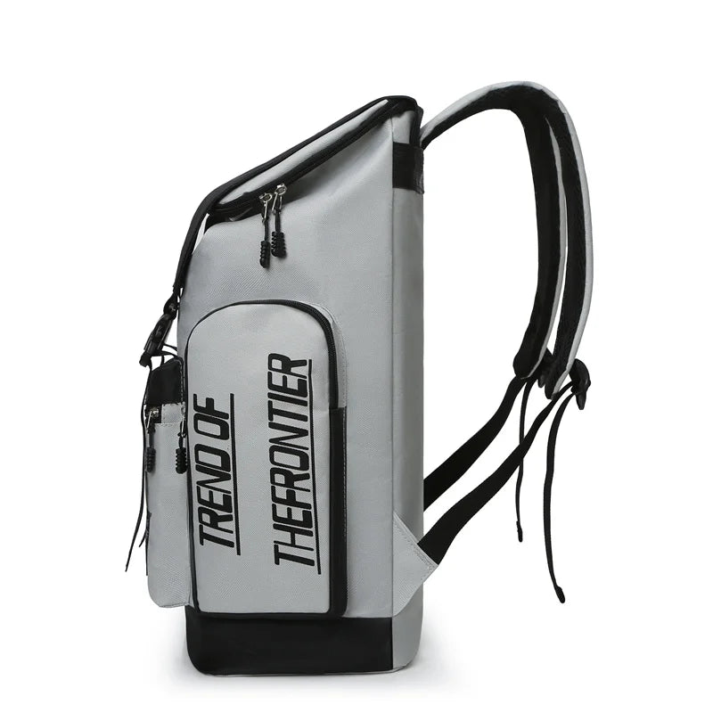 Large capacity backpack, men's backpack, men's leisure travel bag, computer backpack, middle school student, college student