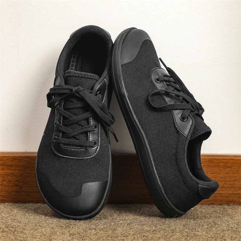 Men’s Wide Toe Box Barefoot Shoes – Minimalist Trail Walking & Breathable Sneakers (Comfortable, Non-Slip, 8889 Model)