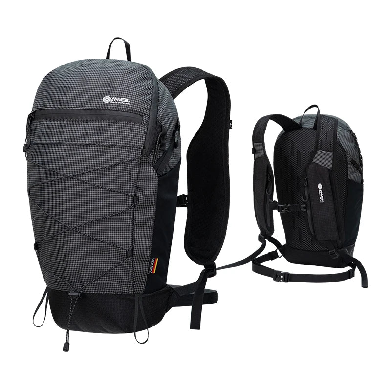 ANMEILU Mountaineering backpack 15 liters men's and women's outdoor sports bag waterproof camping hiking rain Hydration Backpack