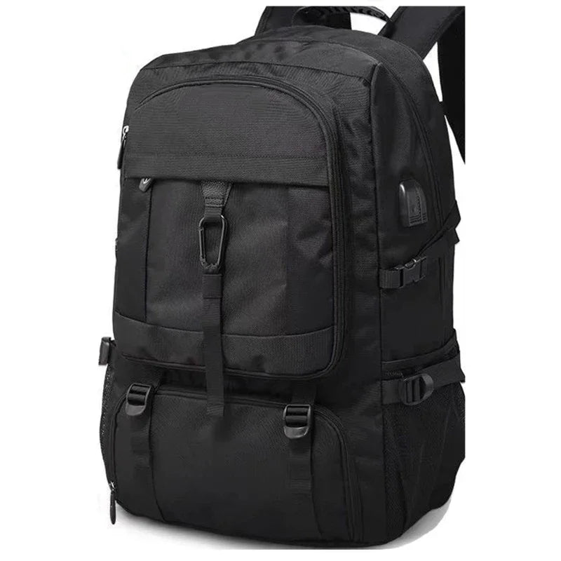 50L 80L Backpack Large Travel Backpack Men Separate Shoe Compartment Business Bag Outdoor Sports Man Black Storage Backpacks