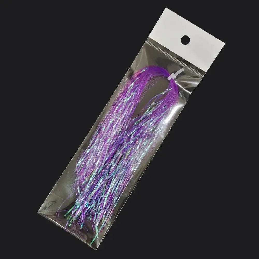 Holographic Crystal Flash Tinsel for Fly Tying