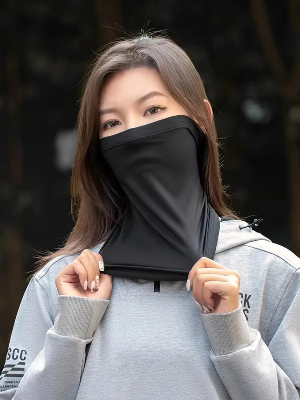 1PCWinter Cycling Mask Camping Ski Scarf Fleece 2026Windproof Breathable Motorcyclist Balaclava Face Mask