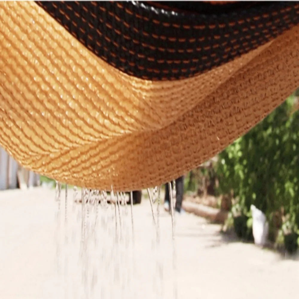 New Outdoor Garden Sunshade Net for Camping Pergola Carport Balcony Sunscreen Breathable Cooling Rectangle Pool Sunshade Sail