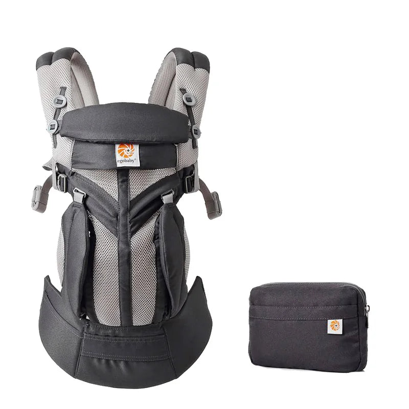 Baby Carrier 4 In 1 Ergonomic Kangaroo Design Sling for 0-36 Months Newborn Infants from 3.2KG to 20KG