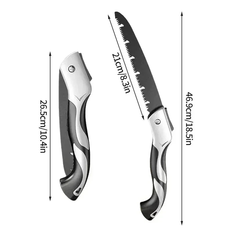 Folding Hand Saw Multifunctional Outdoor Logging Saw Woodworking Folding Portable Saw For Garden Pruner Gardening Tools Tree