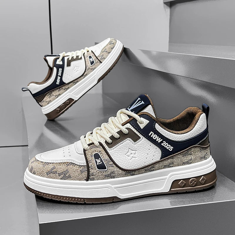 2025 Men’s German Training Shoes – Printed Casual Sneakers for Sports, Leisure & Everyday Wear