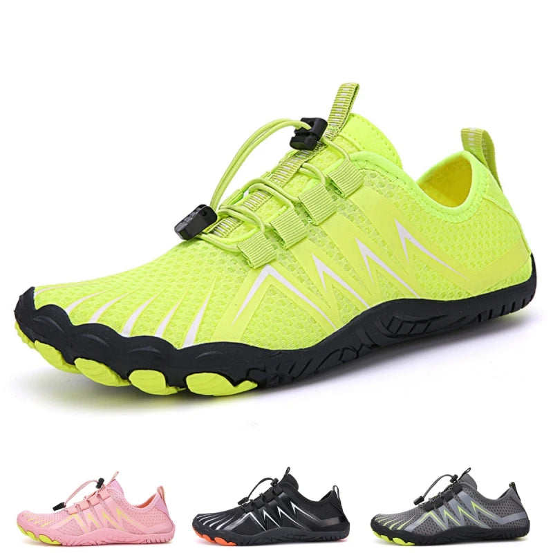 Unisex Barefoot Trail Shoes – Athletic Hiking, Water & Aqua Swim Walking Sneakers (Breathable Minimalist Design)