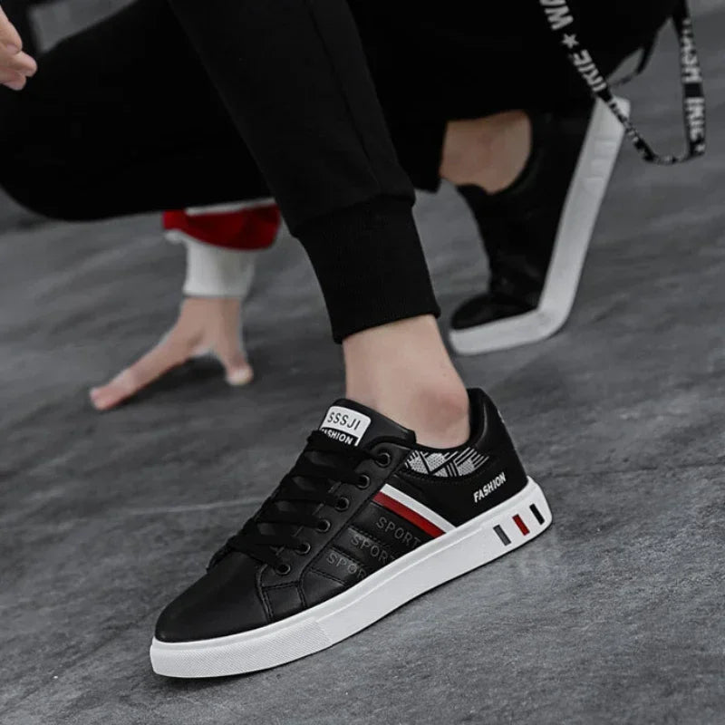 Men’s Fashion Sneakers – Casual Vulcanized Shoes, Outdoor Sport Flats for Spring & Autumn 2024