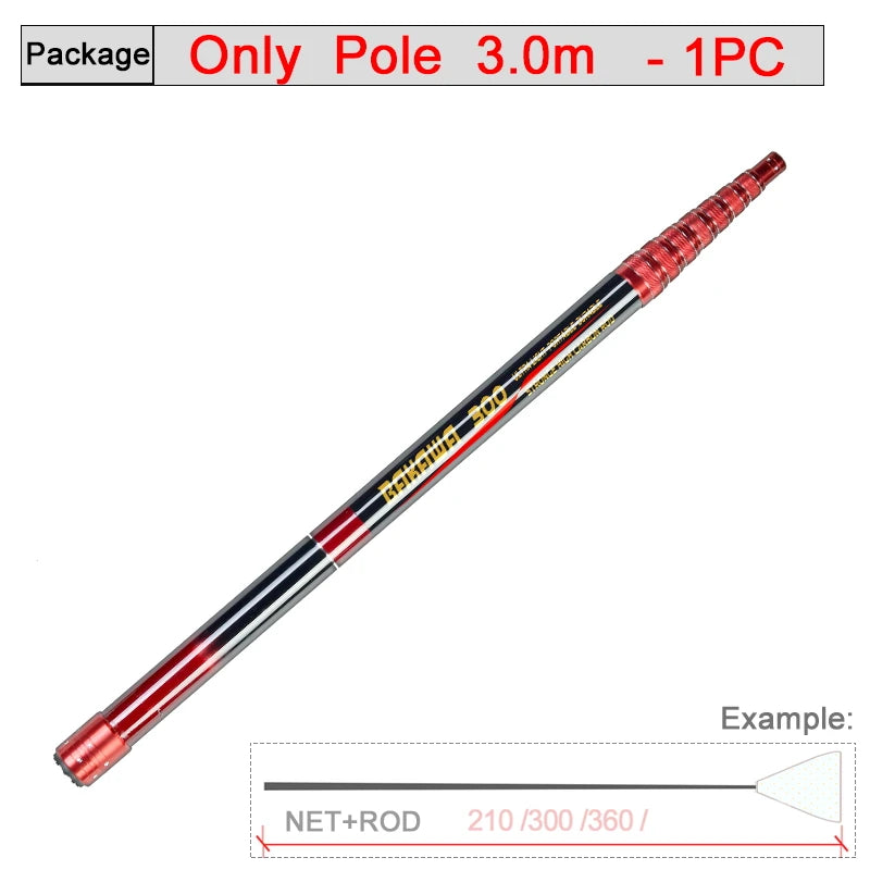 JOSBY Carbon Folding Landing Net 3-4m