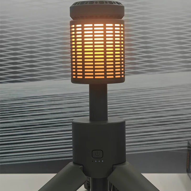 10000mAh Portable Lanterns Telescopic Camping Light LED Adventure Hiking Fishing Tents Campsite Ambiance Lamp with Magnet Tripod