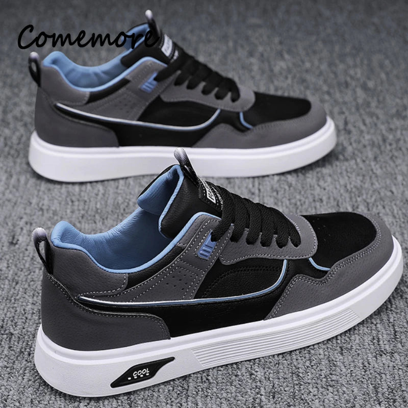 Men’s Casual Sneakers – Lightweight Vulcanized Sport Shoes, Comfortable Running & Hiking Trainers