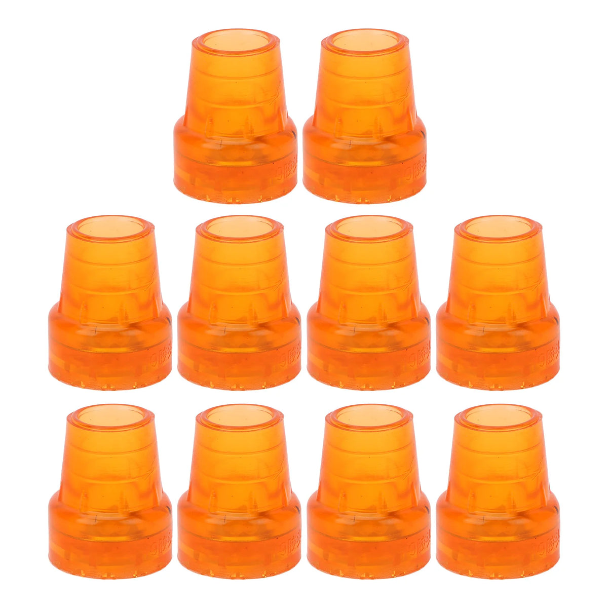 10pcs Crutch Tip Rubber 19mm Inner Diameter Slip Resistance Universal Heavy Duty Walking Cane Tip Replacement Cane Tip Cane Tip
