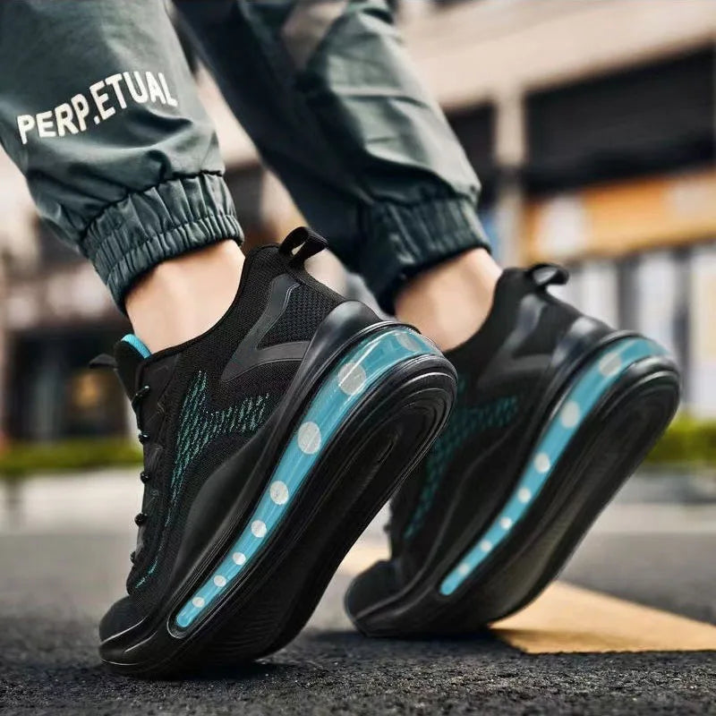 Men’s Casual Running Shoes – Breathable Lightweight Walking Sneakers for Spring & Autumn