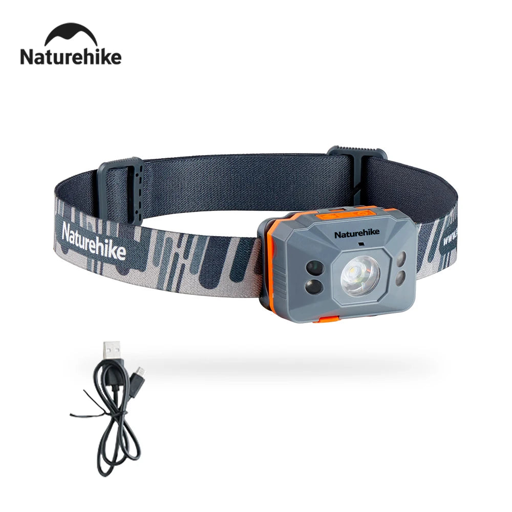 Naturehike Ultralight Sensor Headlamp – IPX4, 42h Runtime