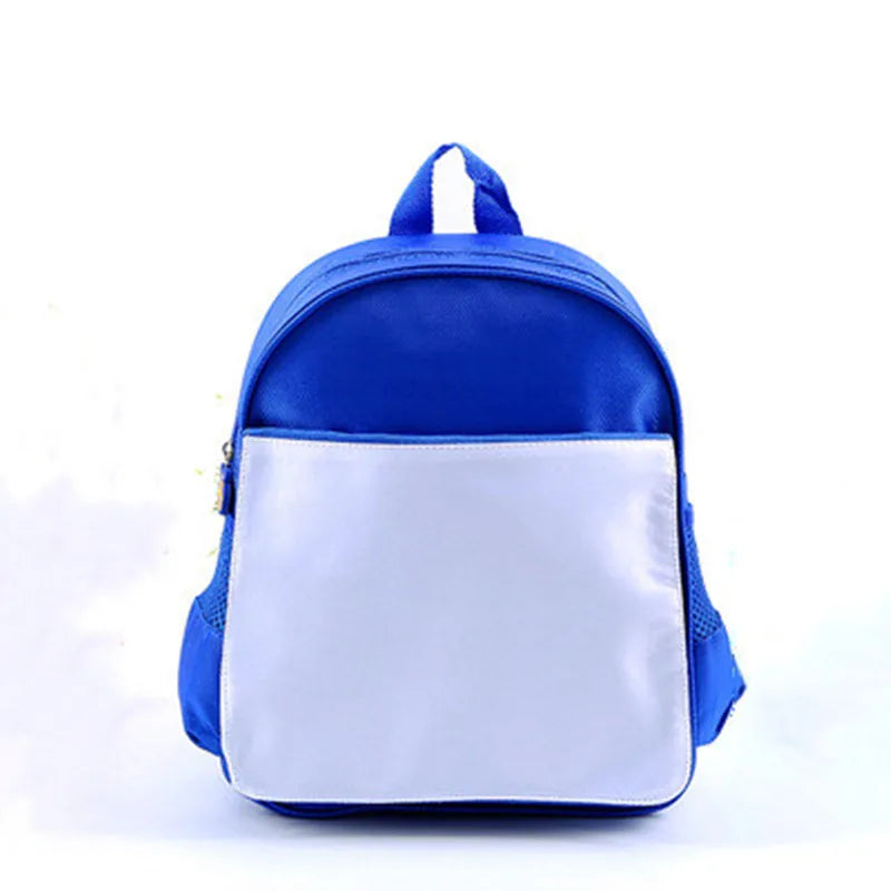 Colorful School Bag for Children Sublimation Blank Backpack Bookbag For Student Boys Girls Rucksack Travel Bagpack